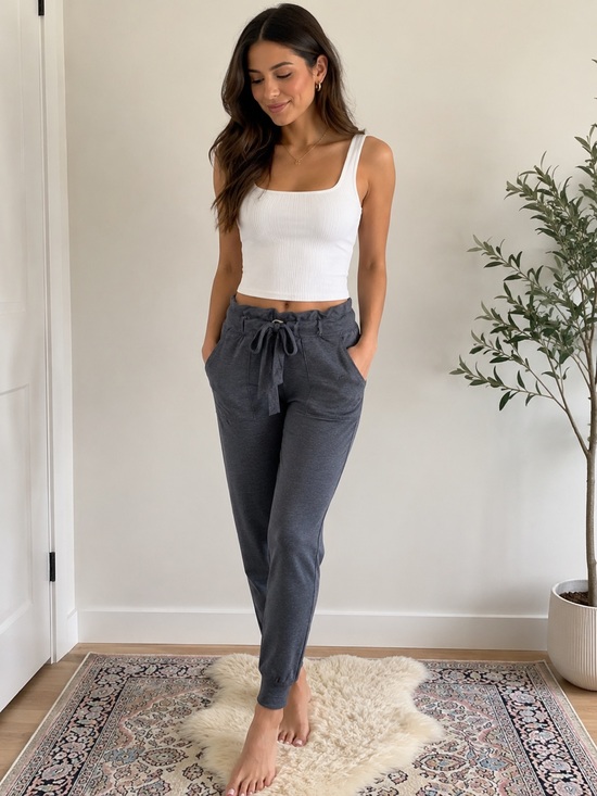 Victoria's Secret Pants - Victoria’s Secret ultra soft drawstring joggers. Gray. Size small